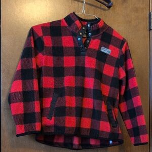 Plaid Kids Fleece pullover